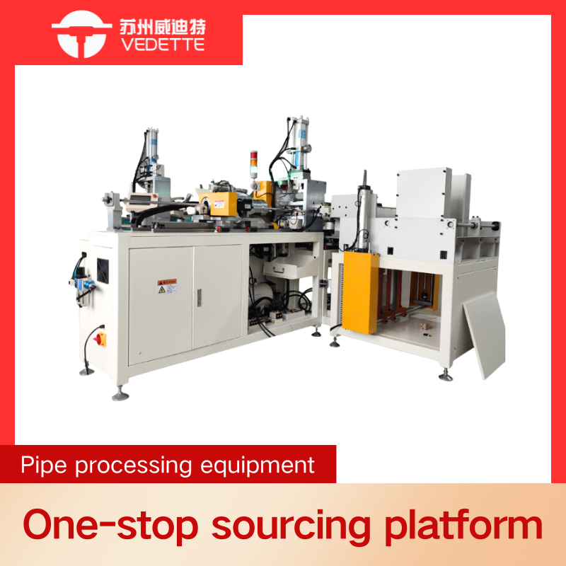 نوع جديد من الآلات الآلية CNC لثقب الأنابيب الألمنيومية مع مصدر طاقة هيدروليكي، محرك، دعم محمل، مضخة، وعناصر أساسية للمحرك