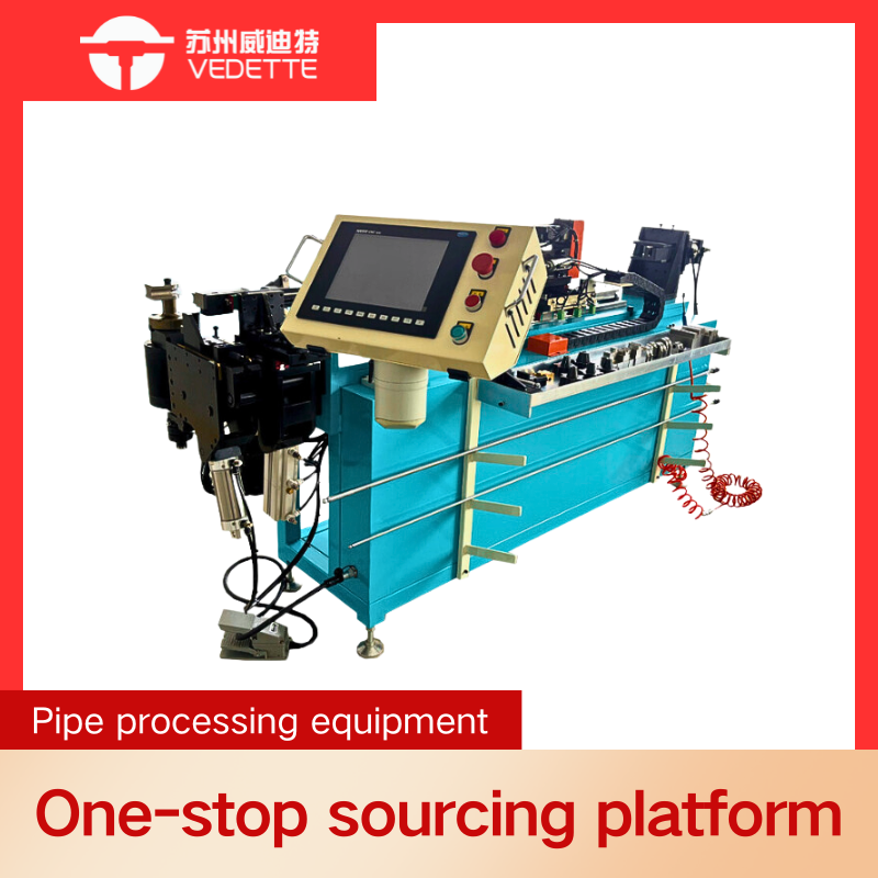 نوع جديد من ماكينة ثني الأنابيب النحاسية CNC، معدات ثني الأنابيب المتقدمة، زاوية ثني قصوى 180 درجة