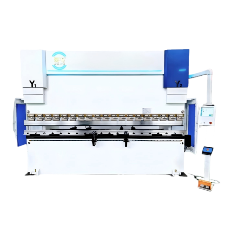 PSA CNC Press Brake CT12 أزرق وأبيض