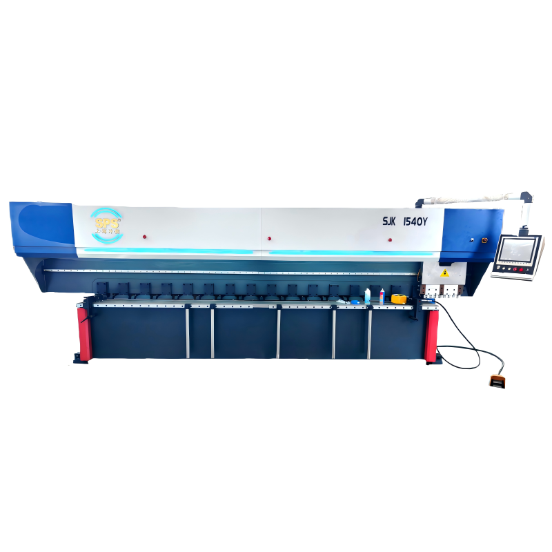 SJK Vertical CNC V Grooving Machine Blue and white 1560Y