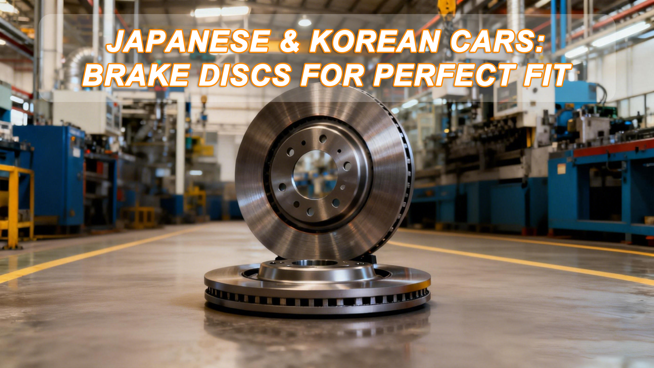 Japanese & Korean Cars: Brake Discs for Perfect Fit
