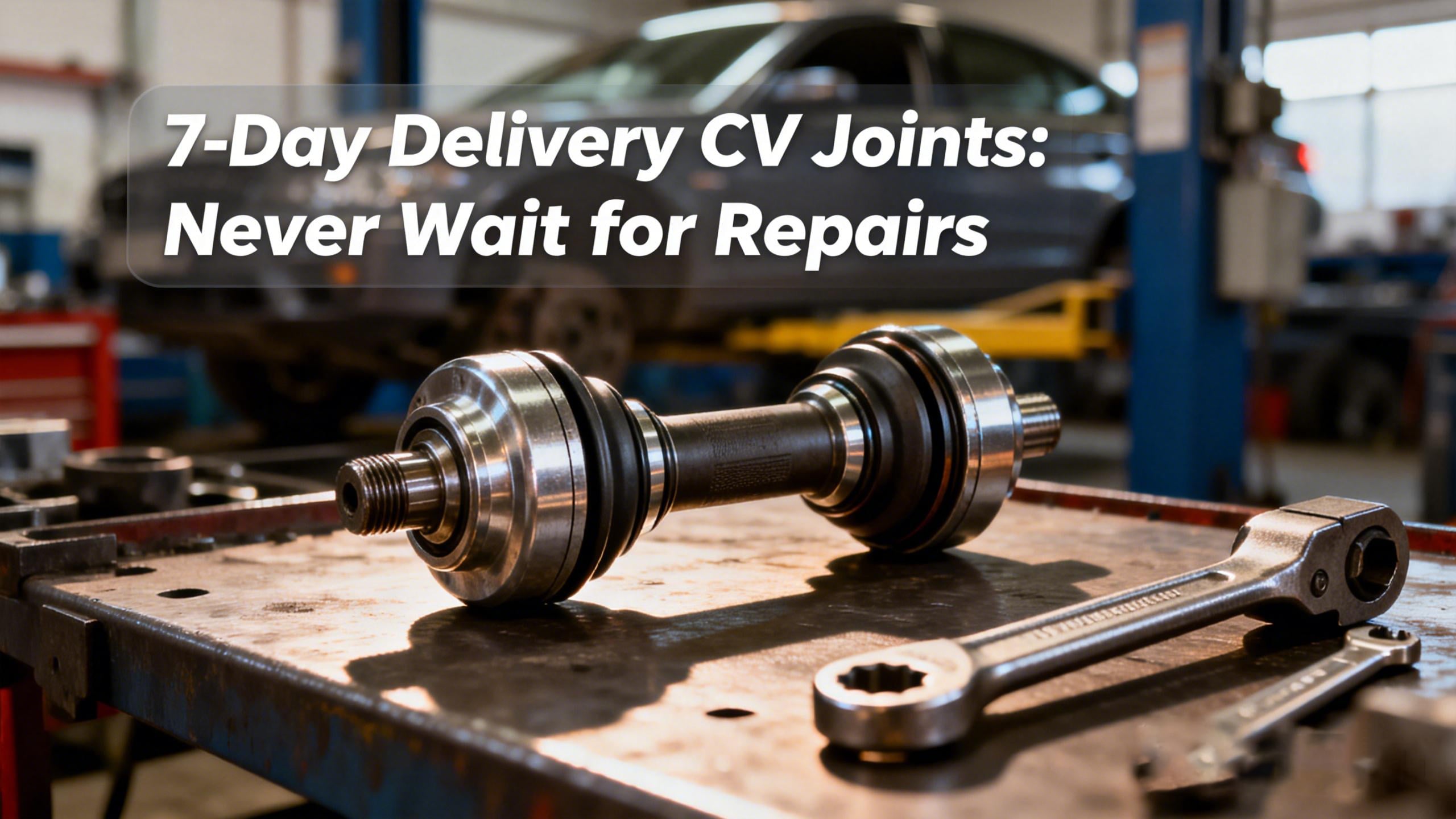 7-Day Delivery CV Joints: Never Wait for Repairs
