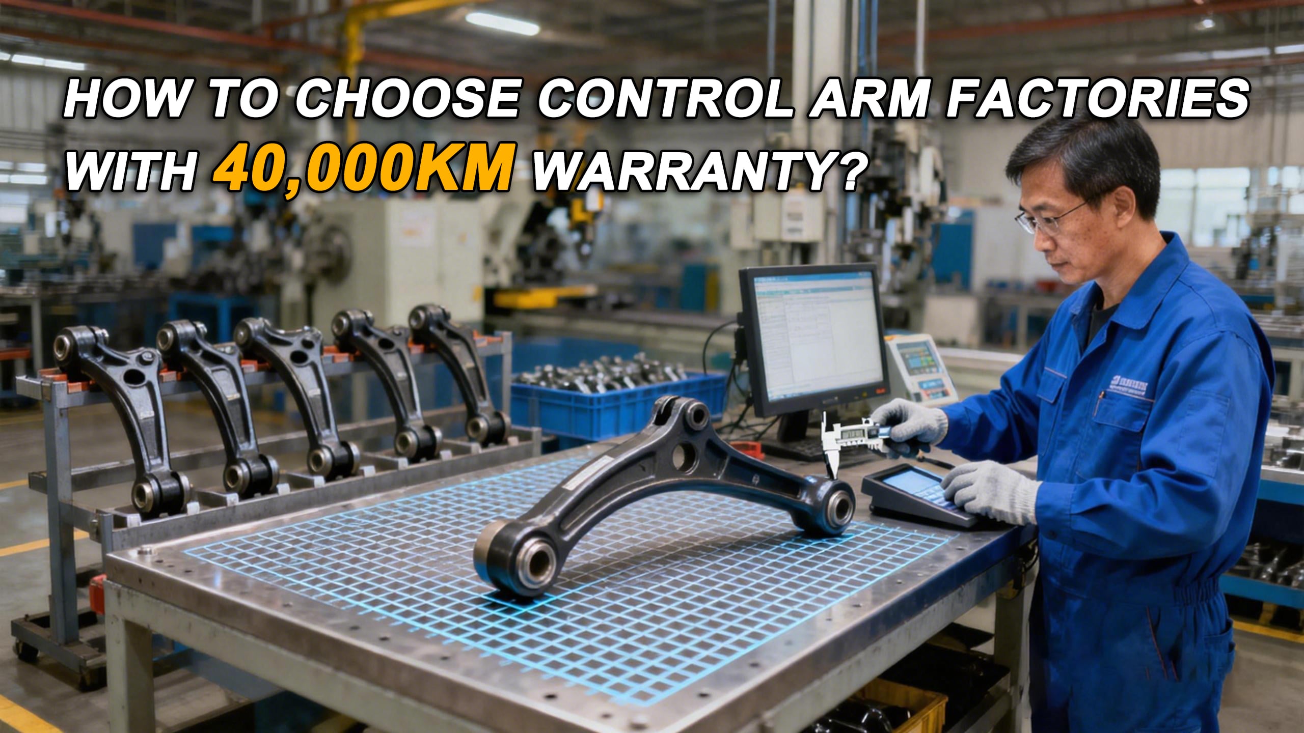 How to Choose Control Arm Factories With 40,000km Warranty?