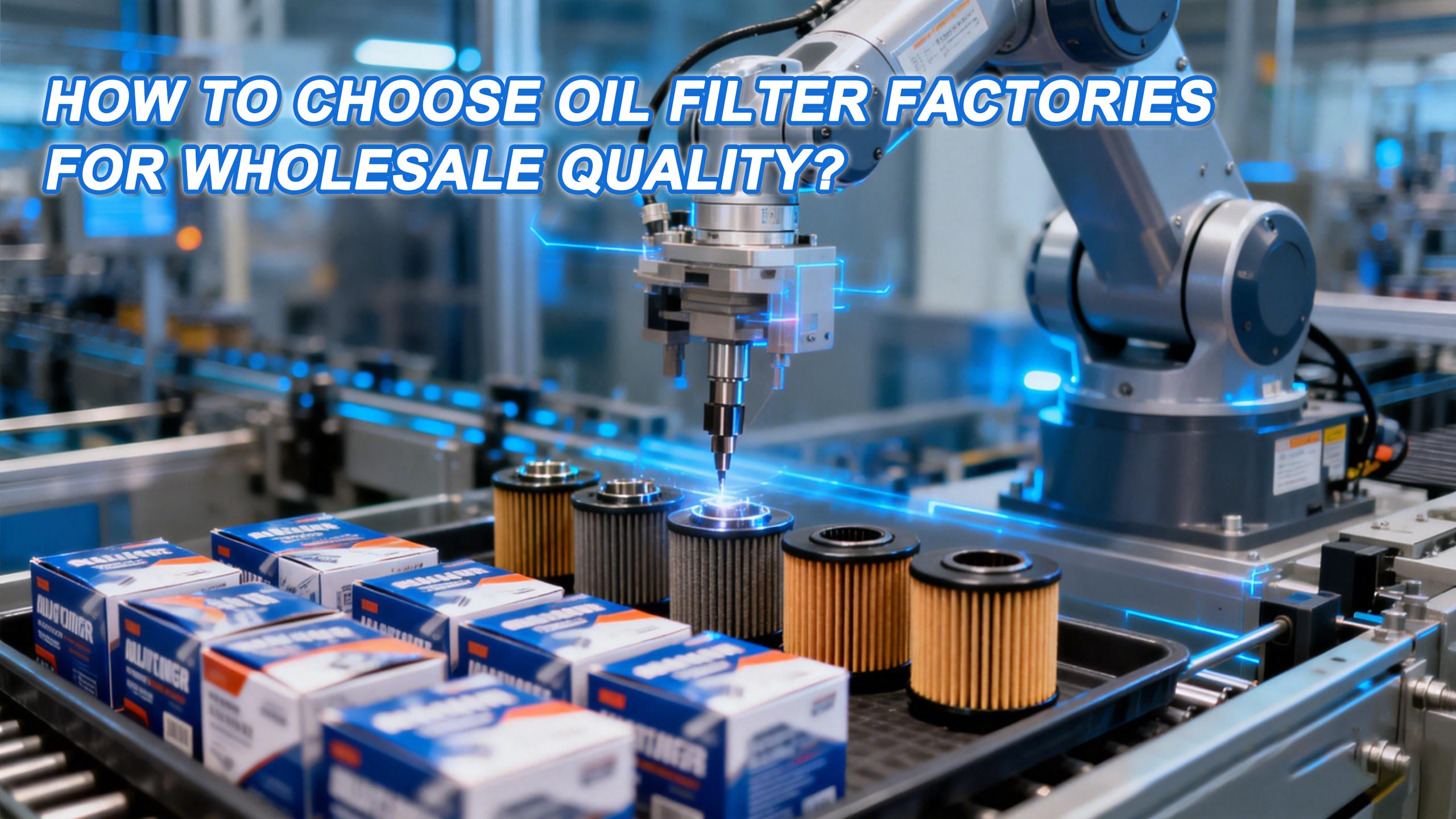 
How to Choose Oil Filter Factories for Wholesale Quality?