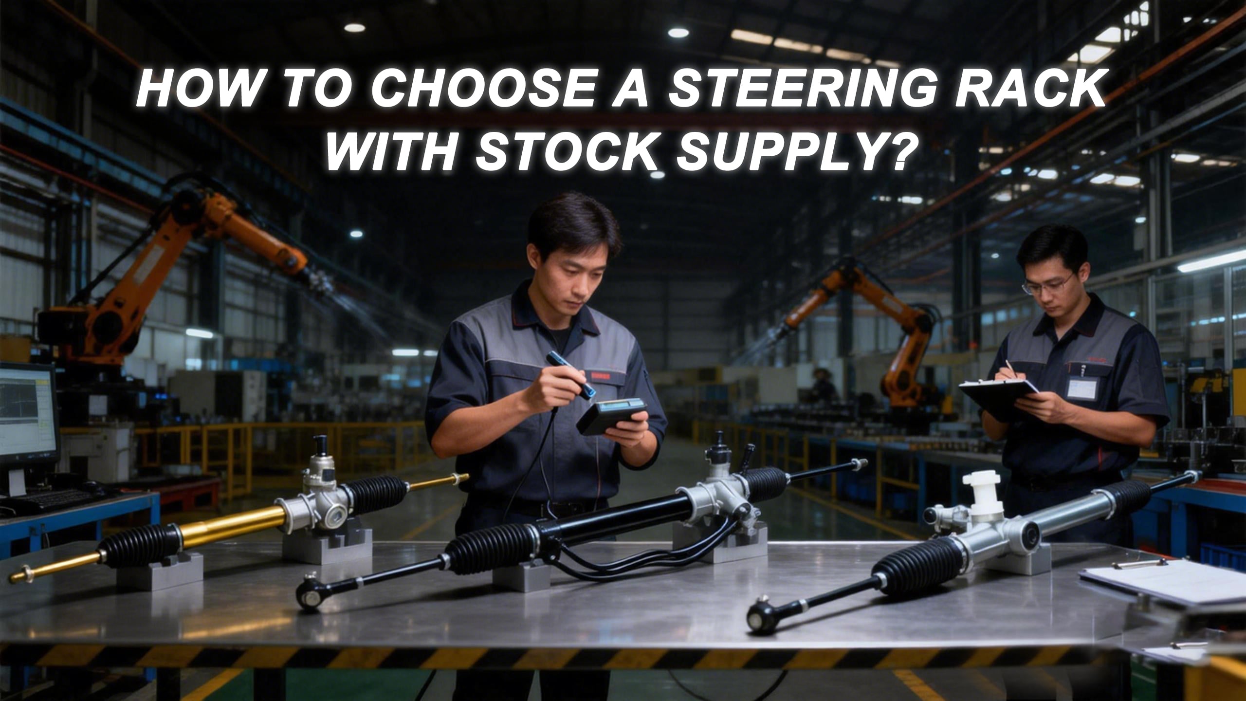 How to Choose a Steering Rack with Stock Supply?