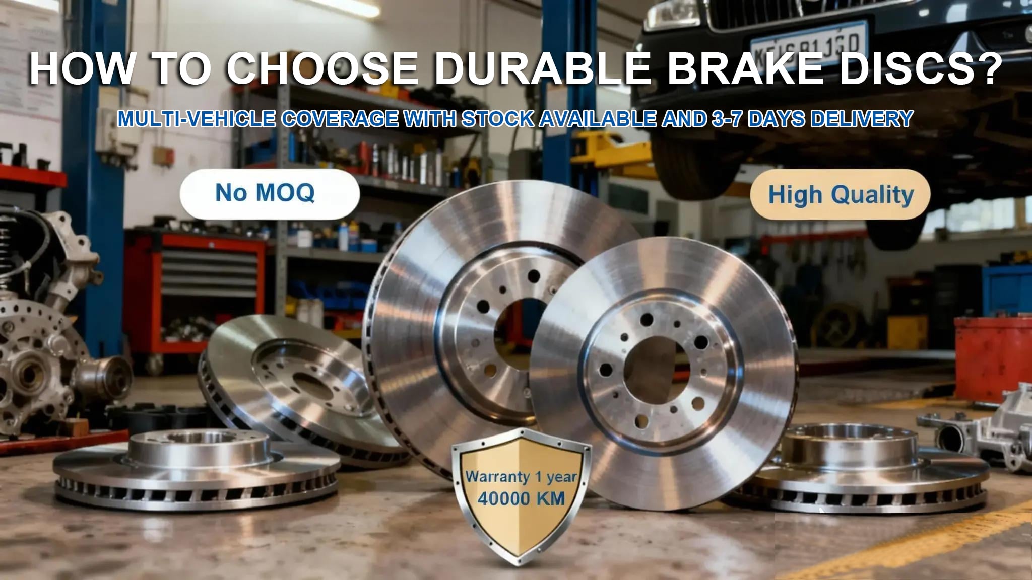 How to Choose Durable Brake Discs? Multi-vehicle coverage with stock available and optional 1-year warranty.