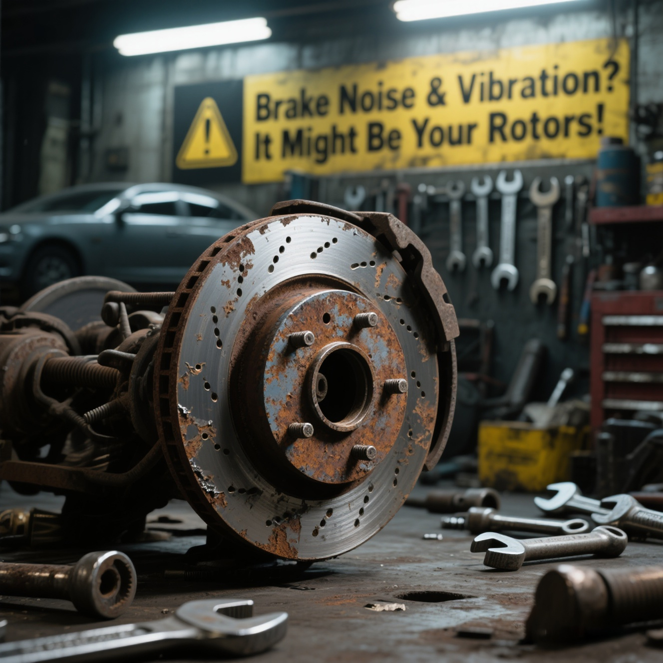 Brake Noise & Vibration? It Might Be Your Rotors!
