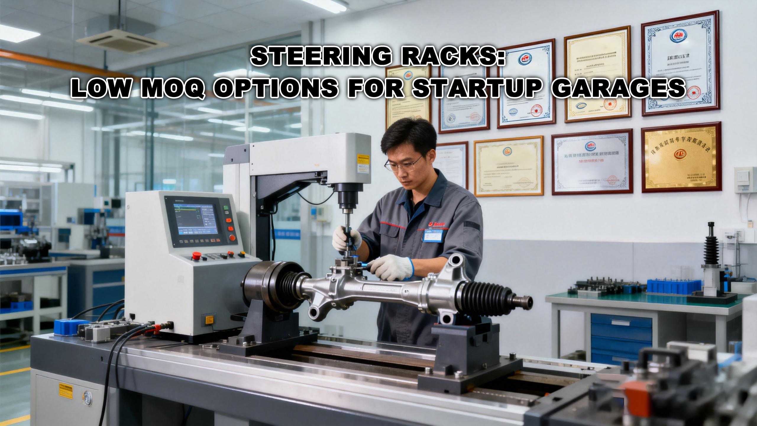 Steering Racks: Low MOQ Options for Startup Garages
