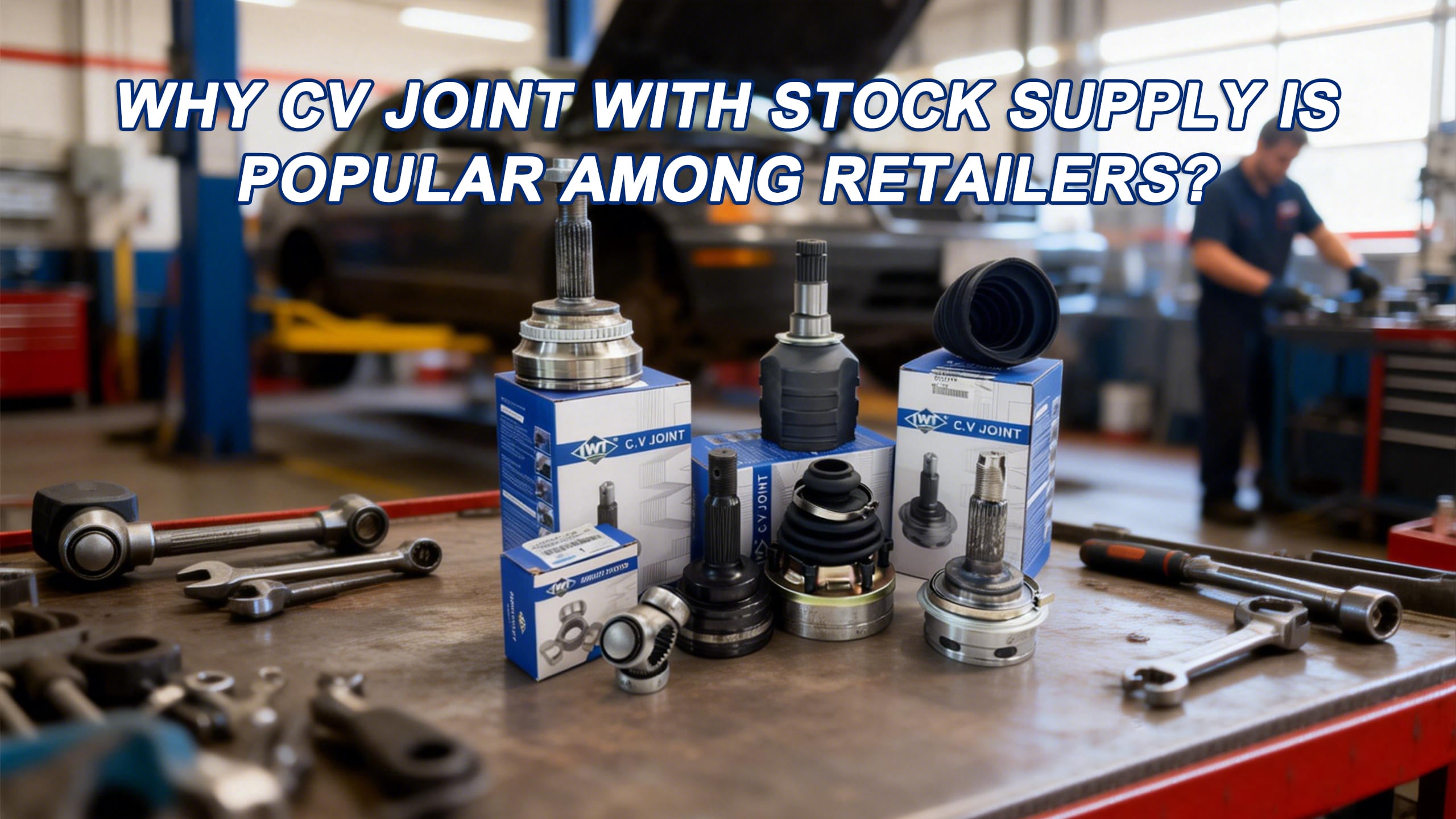Why CV Joint With Stock Supply Is Popular Among Retailers?
