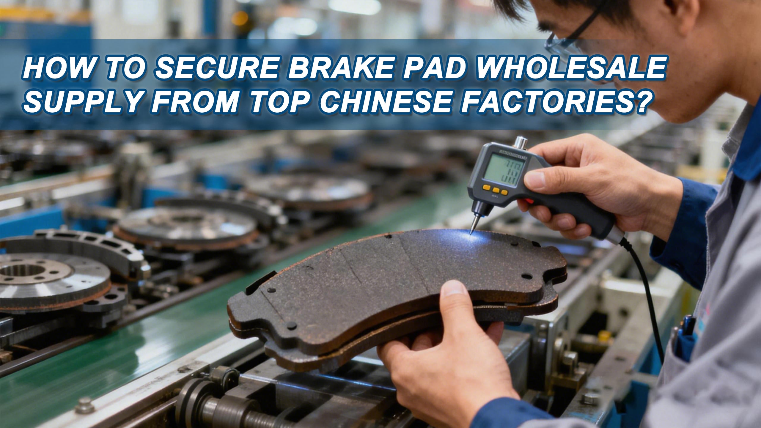 How to Secure Brake Pad Wholesale Supply From Top Chinese Factories?