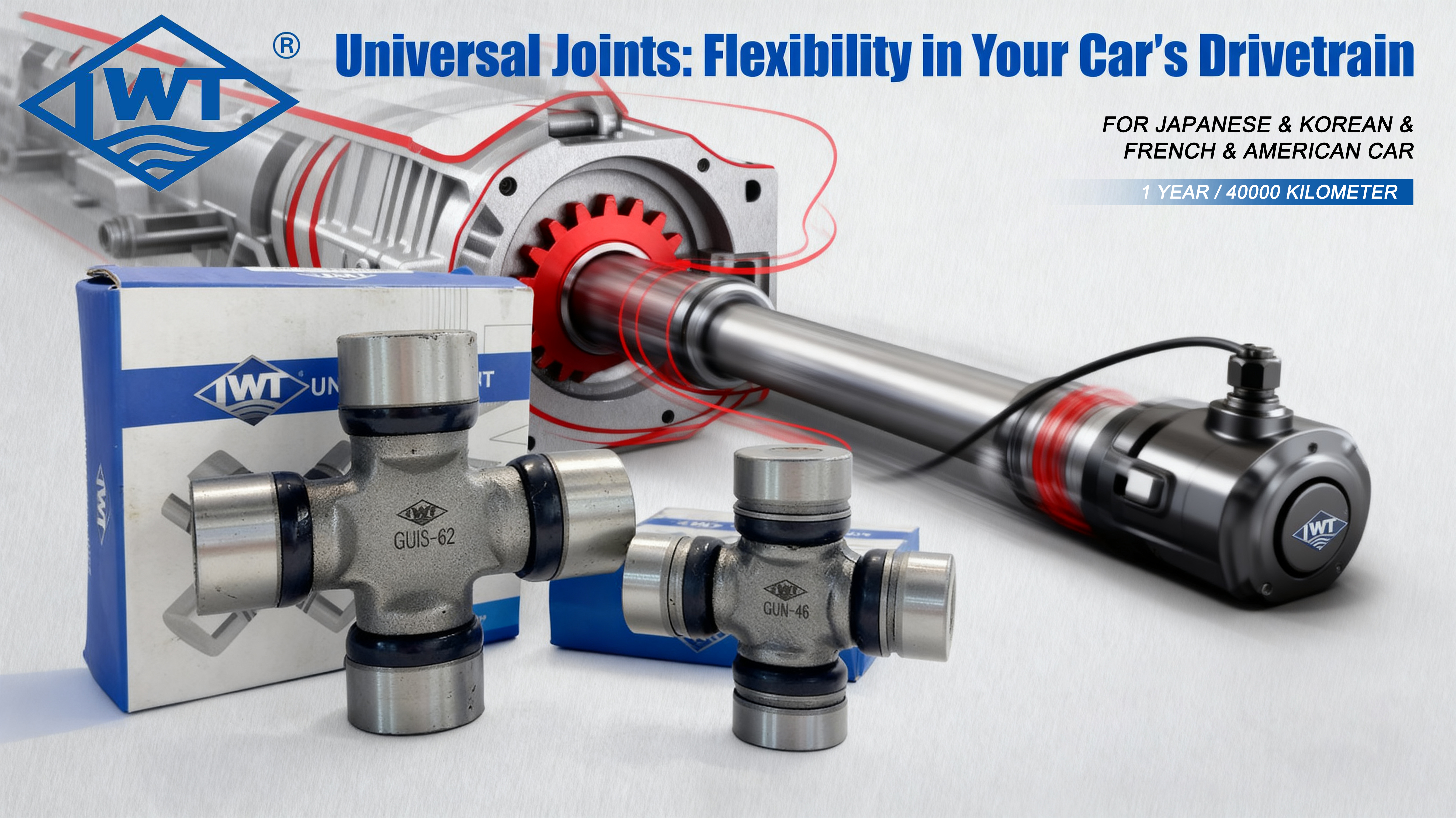 Universal Joints: Flexibility in Your Car's Drivetrain
