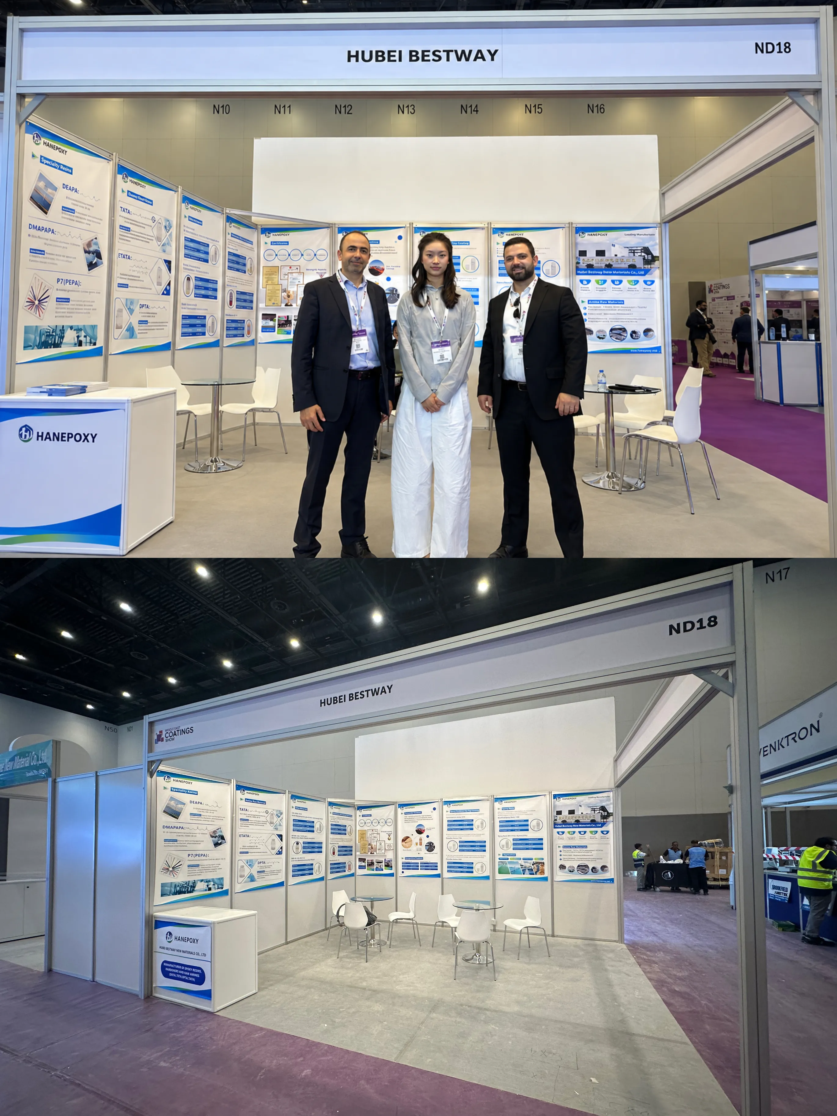 HANEPOXY’s Experience at Middle East Coatings Show 2026 in Dubai