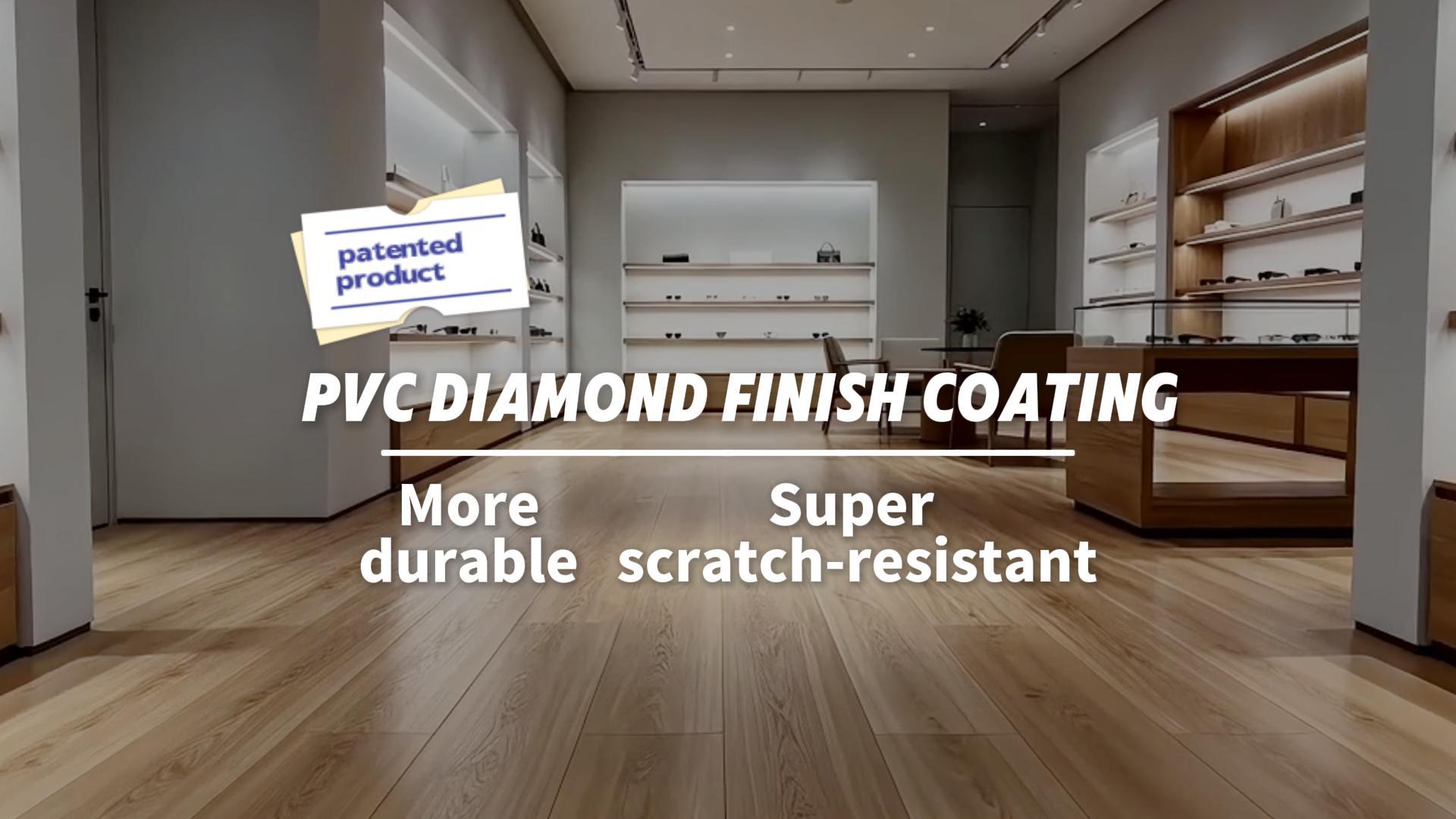 PVCダイヤモンド仕上げコーティング