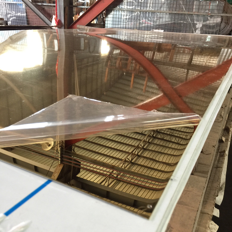 Stainless steel plate surface treatment