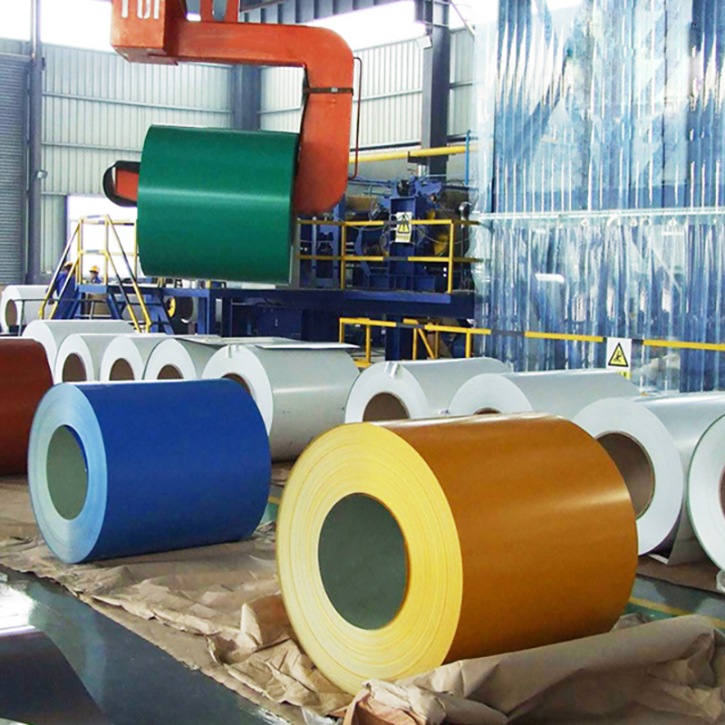 Colored Coated Coil For Roofing