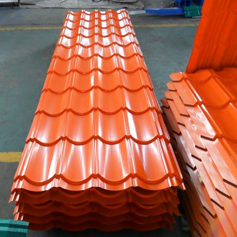 Colored Corrugated Roof Sheet