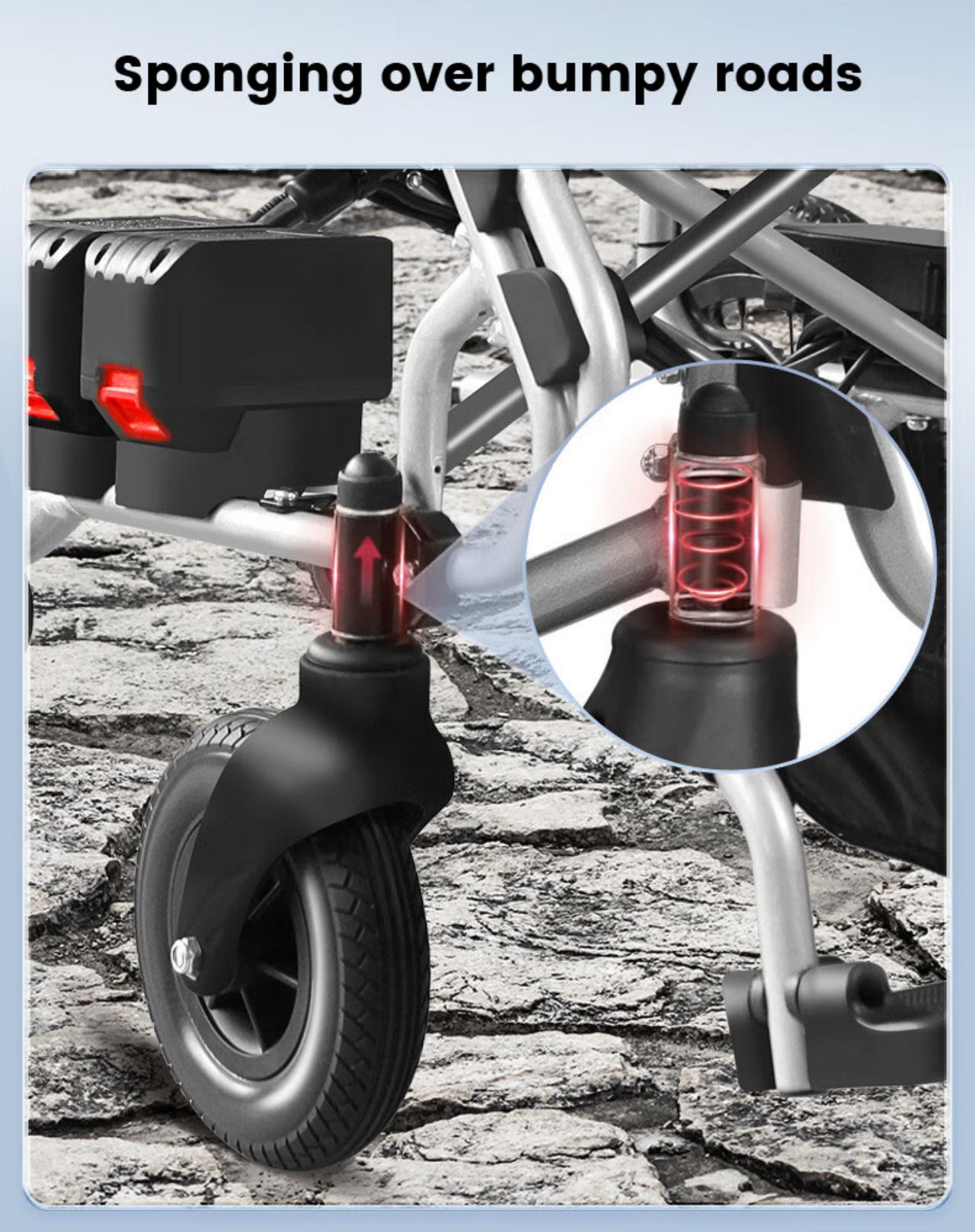 KSM-505 Light weight folding electric wheelchair portable aluminum power chairs dual controller wheelchair 12.5kgs supplier