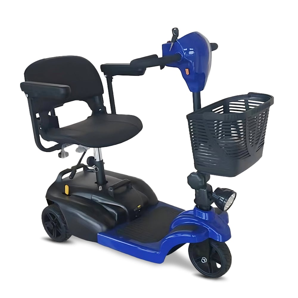 KSM-913 3 Wheel Collapsible Electric Scooter Lightweight Compact Design for Adult Portable Folding Mobility Scooters for Seniors