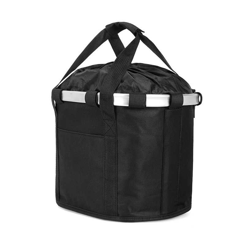 KSM-SB01 Elderly Folding Rear Basket for Electric Wheelchair With Installation Bracket Universal Shopping Basket Wheelchair Accessories
