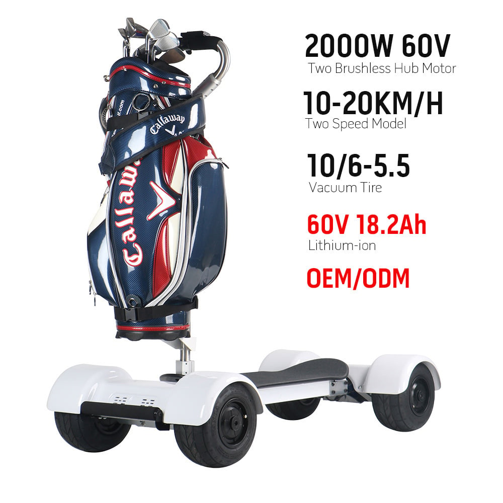 KSM-930 4-kotorski golf kart na prodaju, maksimalna opterećenja 150kg, električni golf skateboard