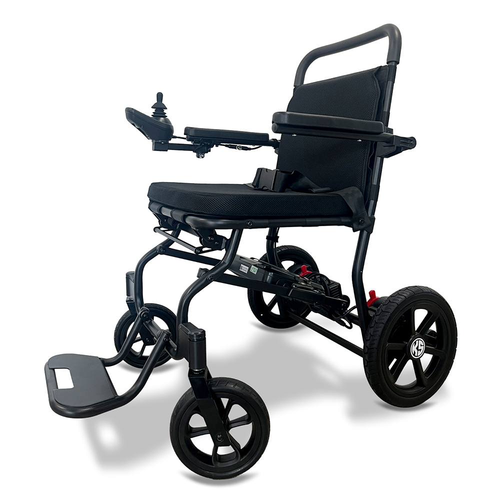 KSM-605Pro 14.5KG Kolica Laka Električna Kolica Može Putovati Avionom Za Invalide Stareše Električna Kolica Baterija od 6AH/10AH Lithium