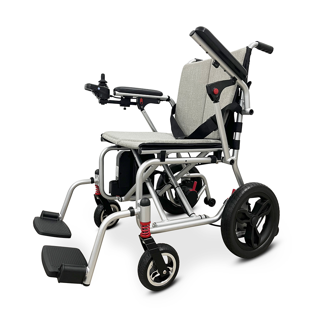 KSM-506P Jeftina aluminijumska laka složiva električna kolica s bešumnim motorima i litijumskim baterijama od 6A/10A