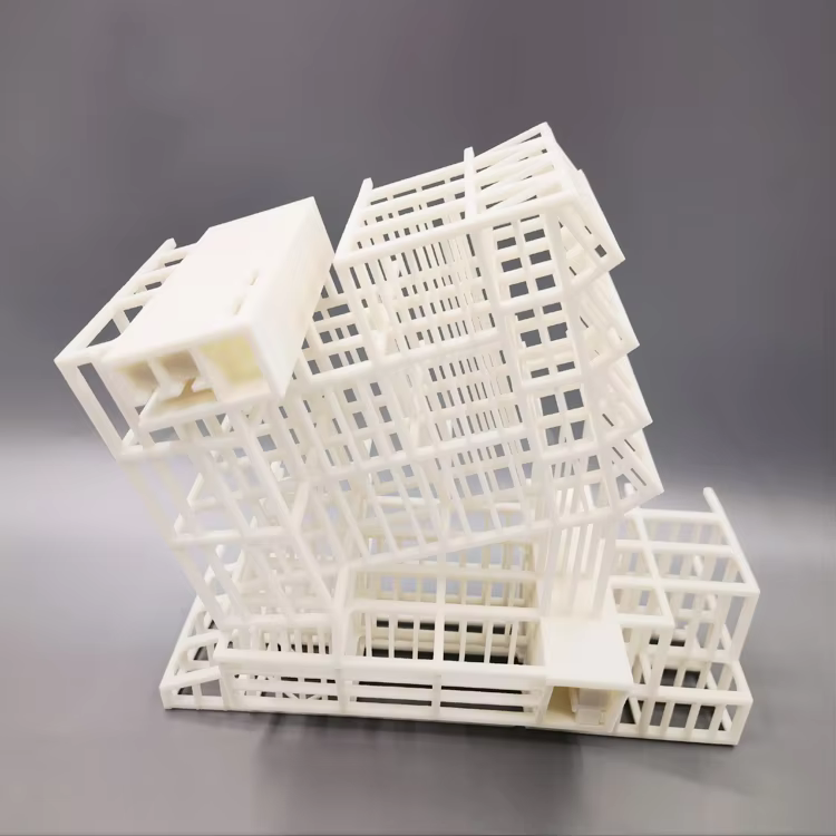 3D Printing Service Supplier SLS Nylon Products Shaped Nylon Plastic Components factory