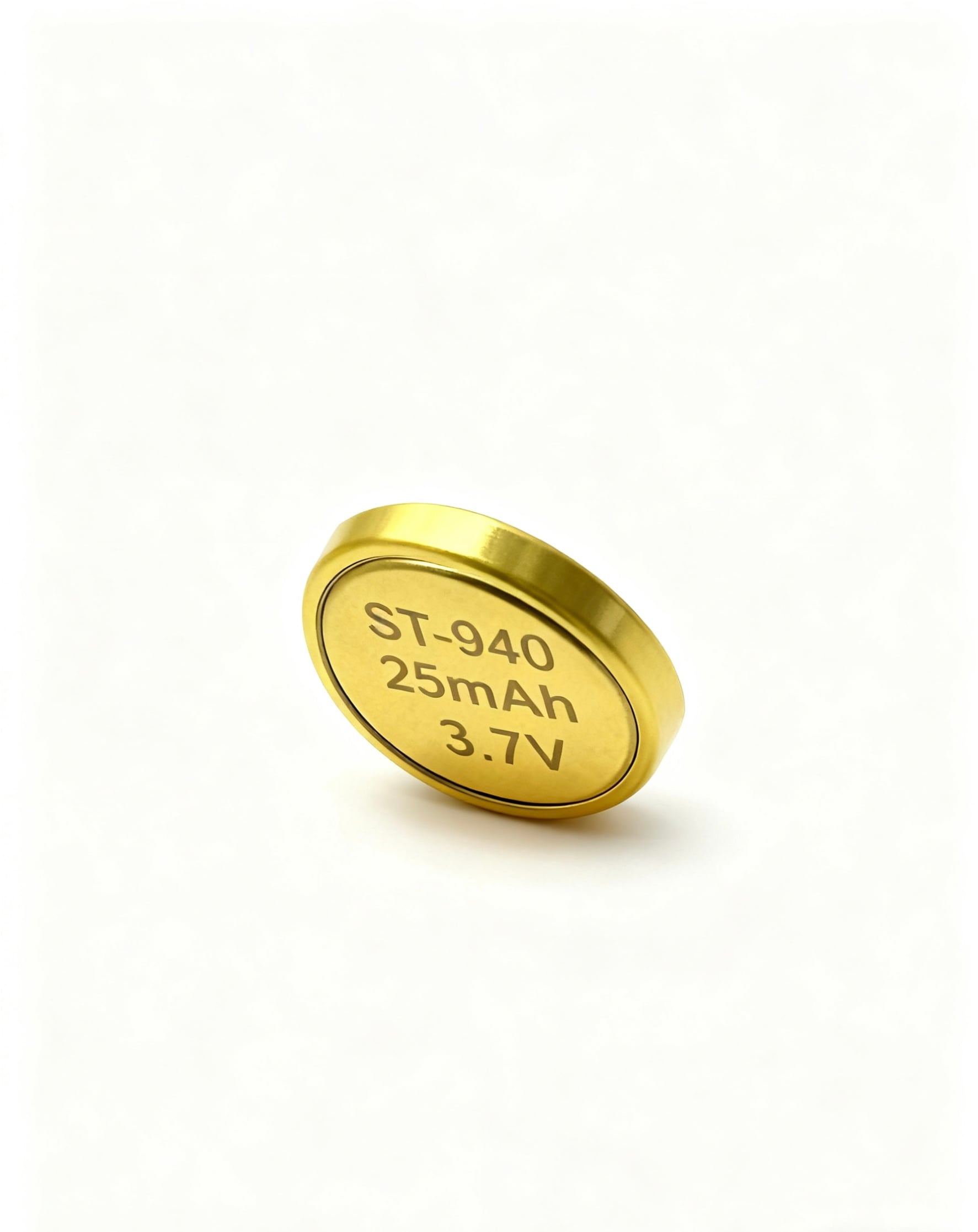 OEM Rechargeable Lipo coin button  Batteries 3.7V  25mAh ST-940