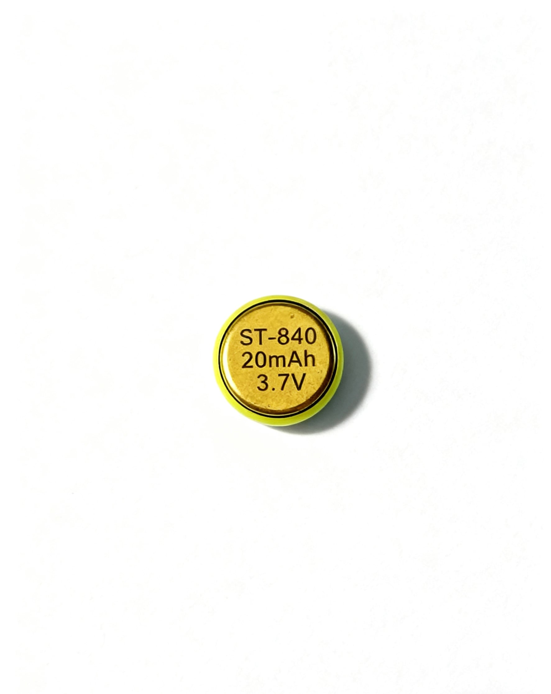 OEM Rechargeable lipo button batteries 20mAh ST-840 3.7V