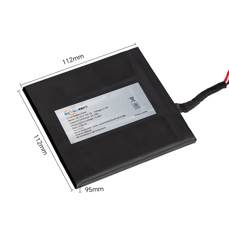 OEM Rechargeable Li ion Batteries 5500mAh 11.4V ST-9537104