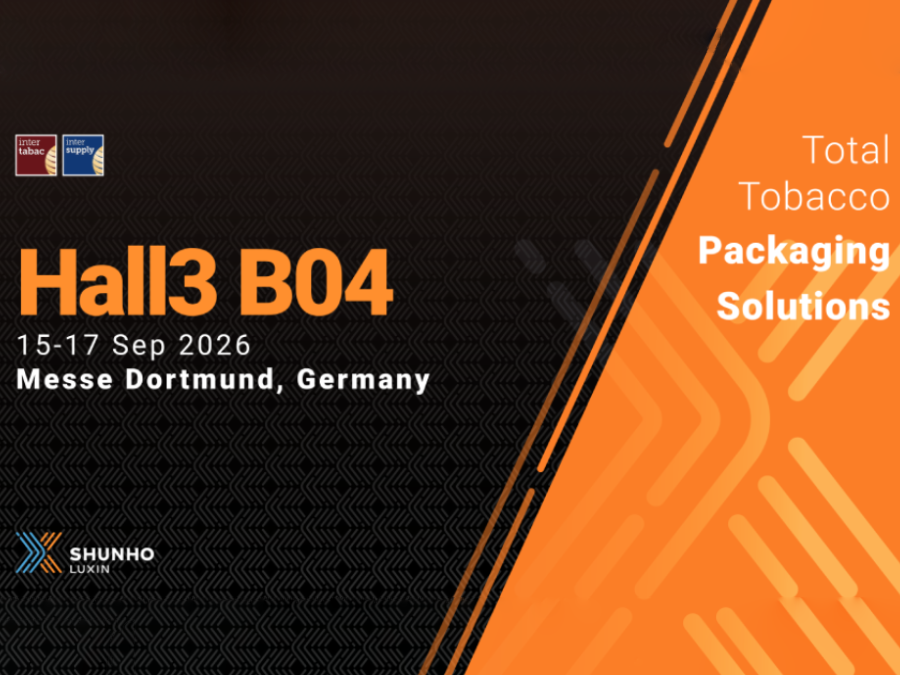Streamline Your Supply Chain: Join Shunho Luxin at InterSupply 2026 to Explore Next-Generation Tobacco Packaging Solutions