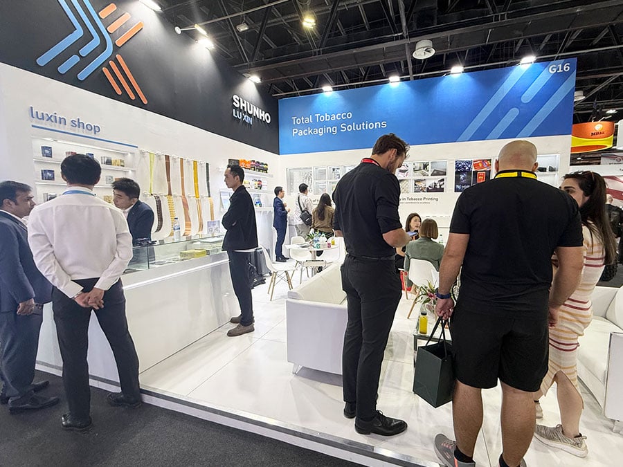 Shunho LUXIN Total Packaging Solution Get Stage on WT Middle East 2024