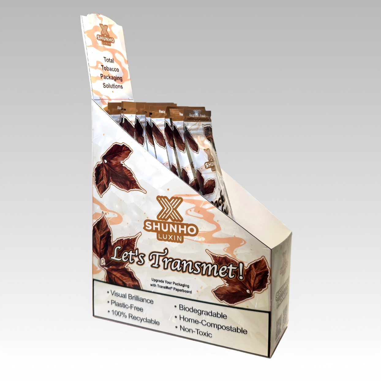 Blunt Wrap Display Packaging 