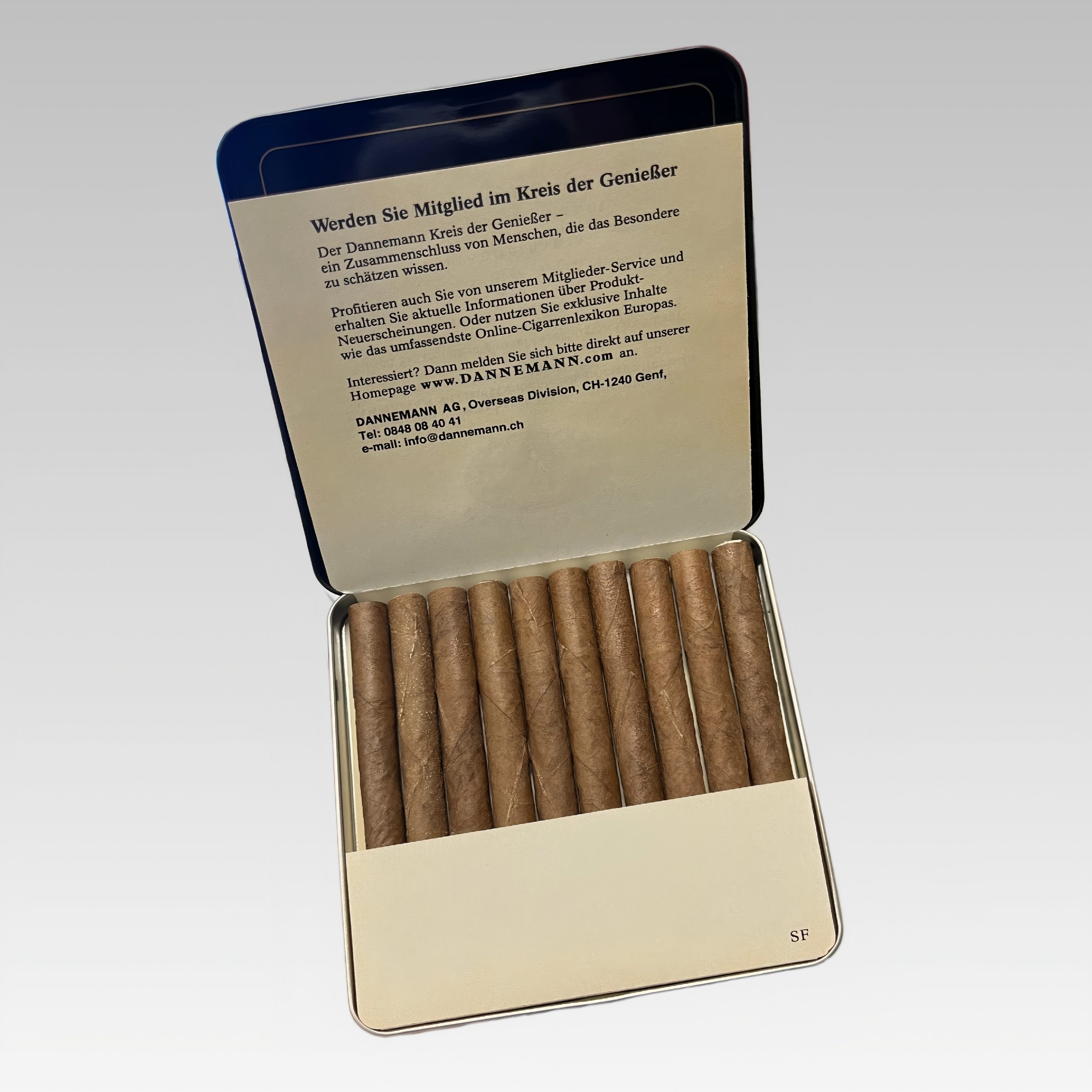 Cigarillos Metal Tin