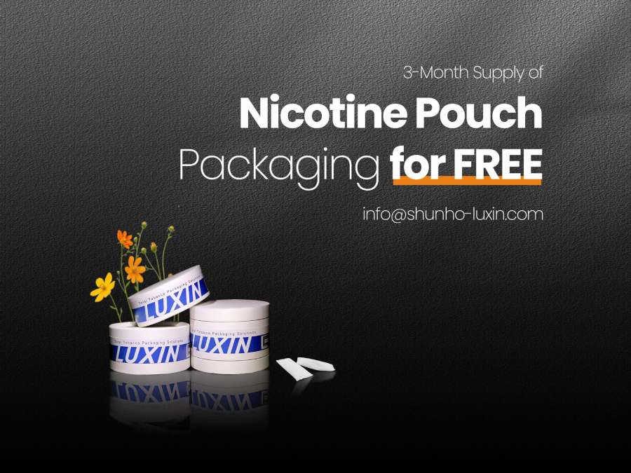 Free Nicotine Pouch Packaging for 3 Months: Shunho Luxin Announces Strategic Search for 3 Visionary Brands to Pioneer Sustainable Packaging