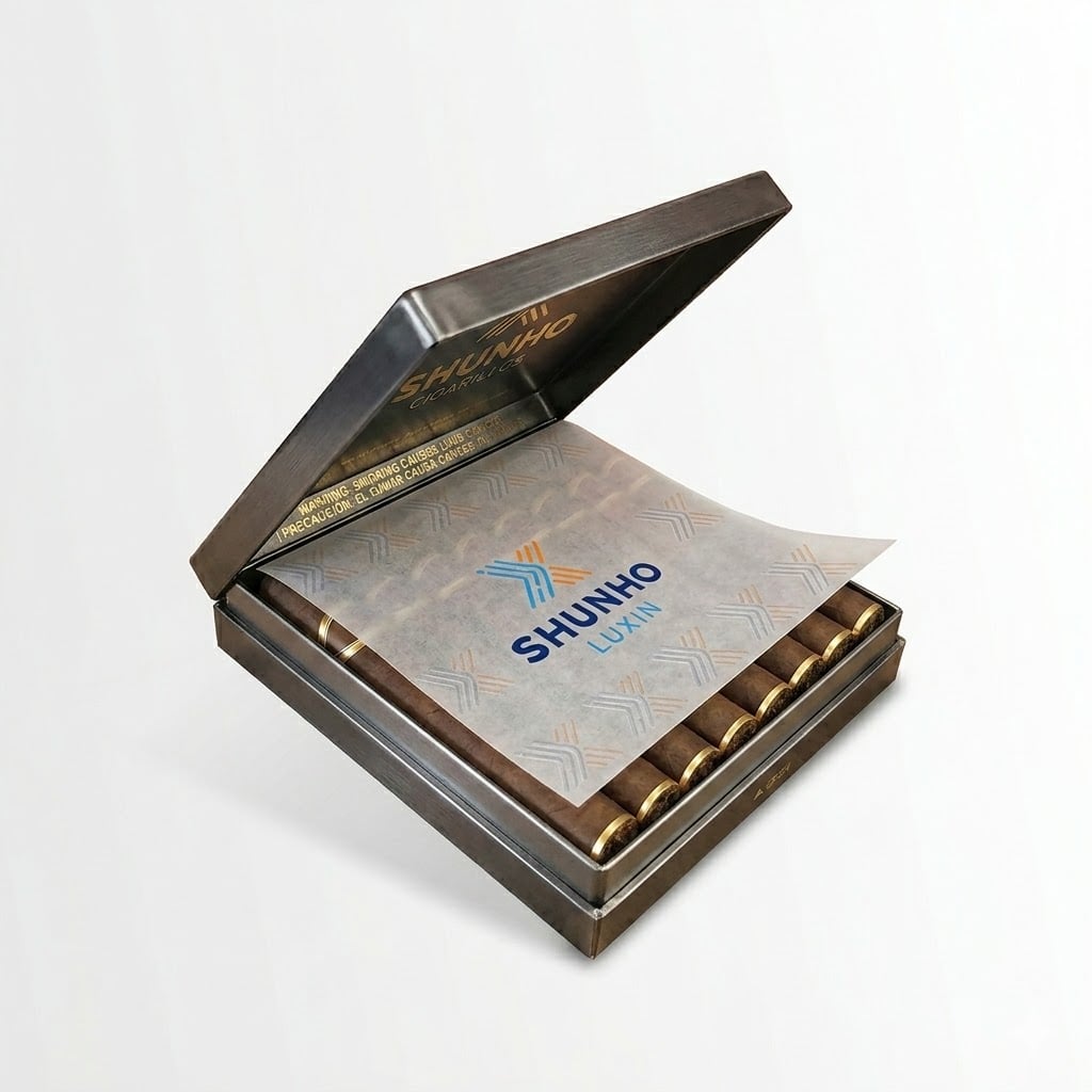 Cigarillos Metal Tin