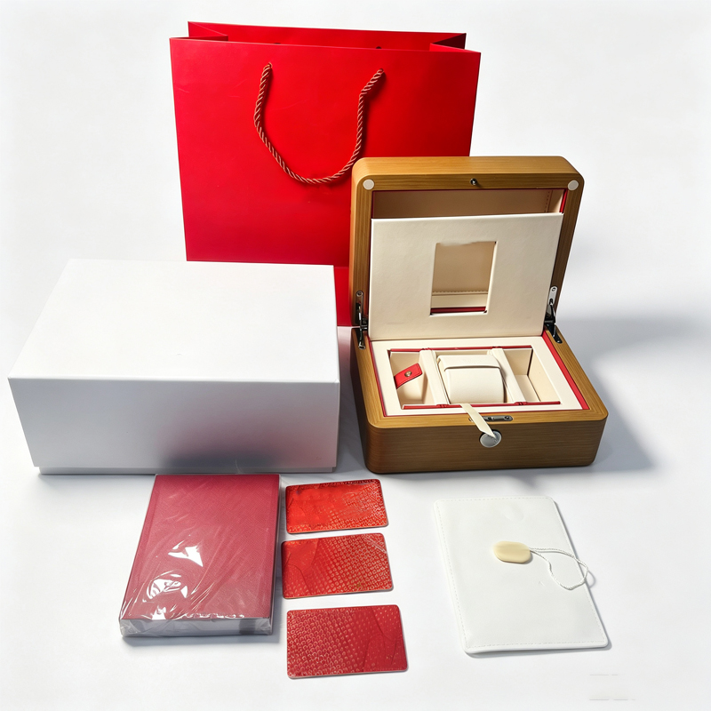 Luxury Bamboo Watch Gift Box Full Set | Premium Watch 