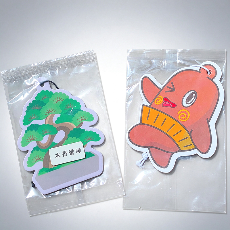 Custom Shaped Car Air Fresheners | Custom Printed Paper Car Hanging Air Freshener