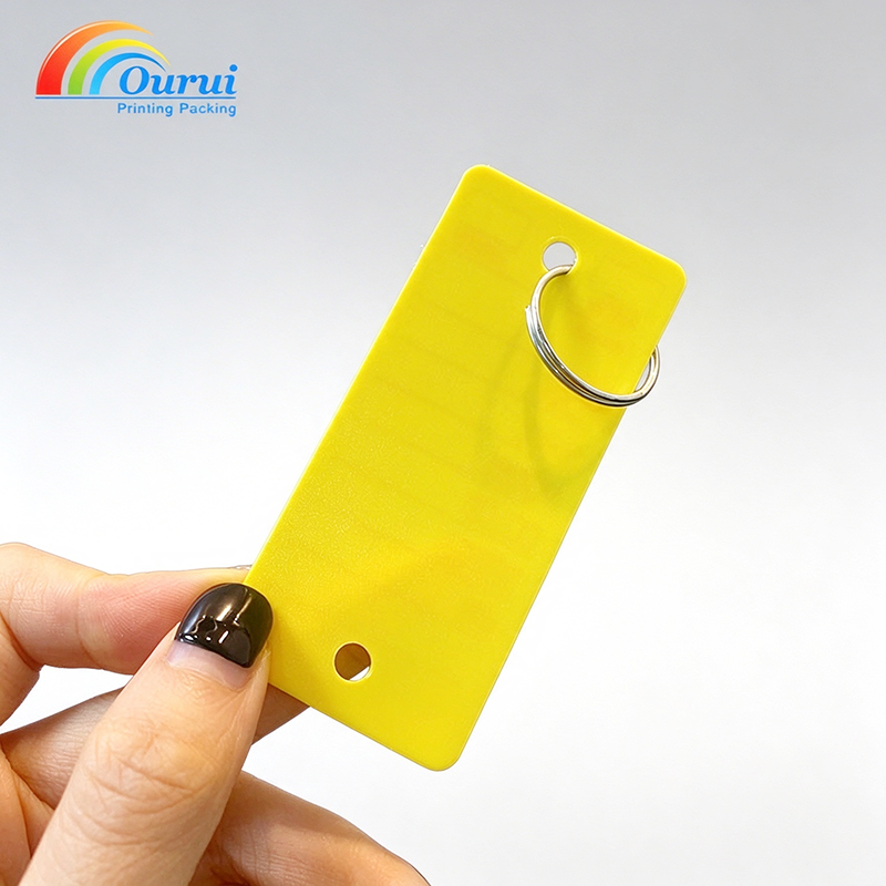 Auto Dealer Key Tags Printed Plastic Vehicle Identification Tags Wholesale