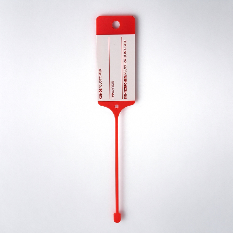 Disposable Plastic Auto Service Tags | Write-On Car Key Tags Zip Tie Style Wholesale