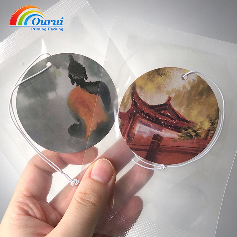 Custom Shaped Car Air Fresheners | Custom Printed Paper Car Hanging Air Freshener