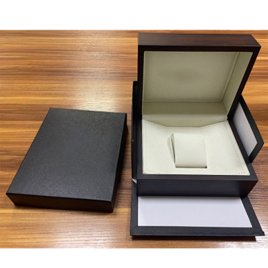 Custom logo watch box sample in black lacquer finish.jpg