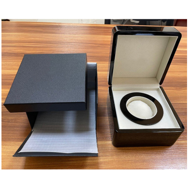 Branded watch box sample with foil logo on the lid.jpg