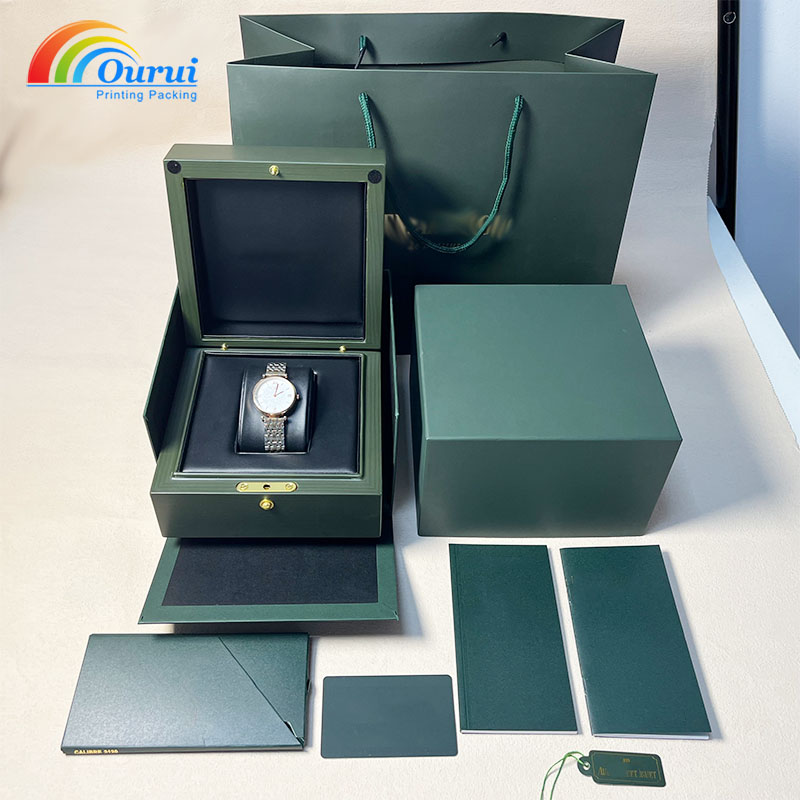 AP-Inspired Luxury Watch Box, Premium Lacquered Wooden Presentation Case