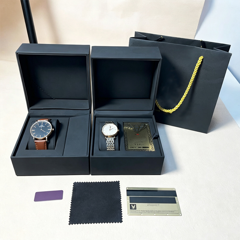 Custom PU Leather Watch Boxes for Watch Brands & Retail Stores