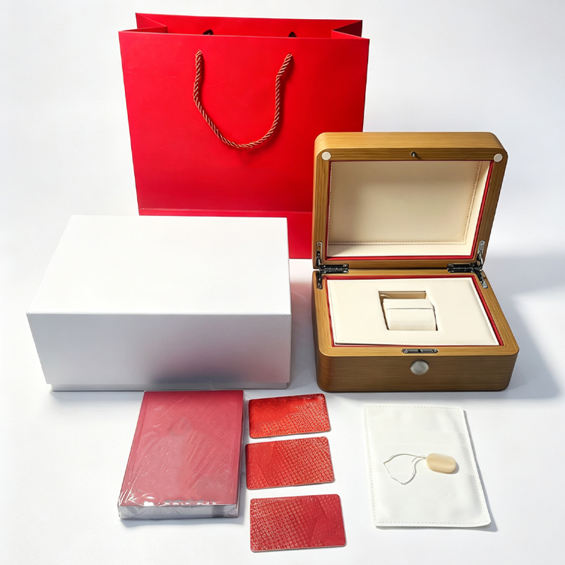 Luxury Bamboo Watch Gift Box Full Set | Premium Watch 