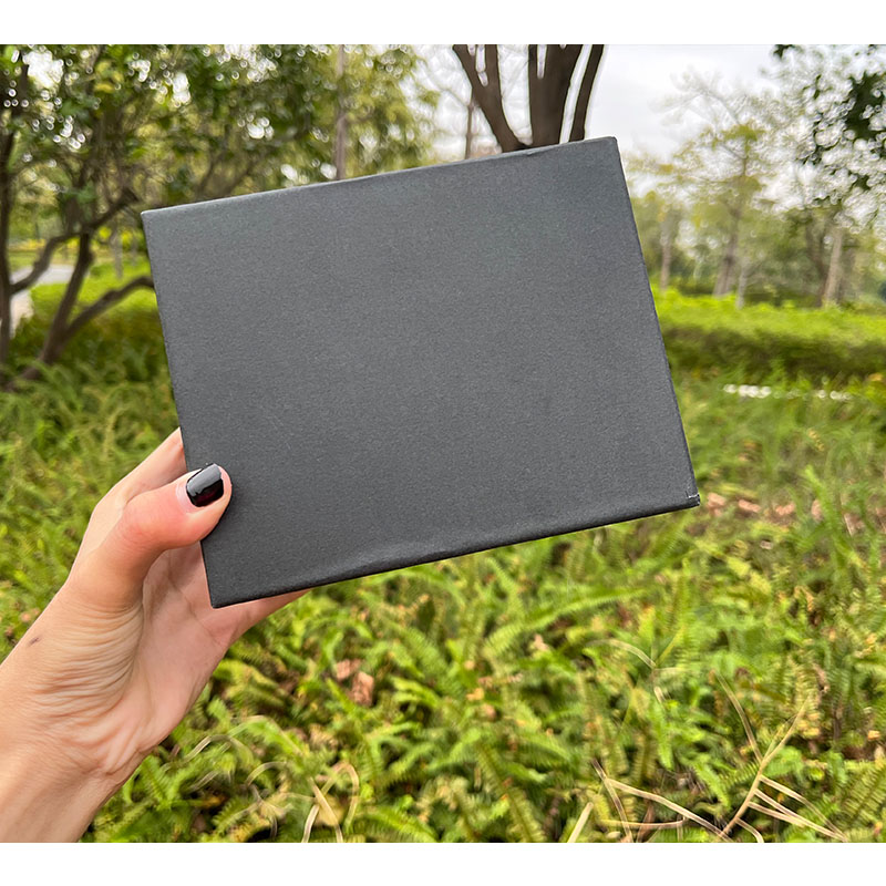 Matte black outer box for a watch presentation case.jpg