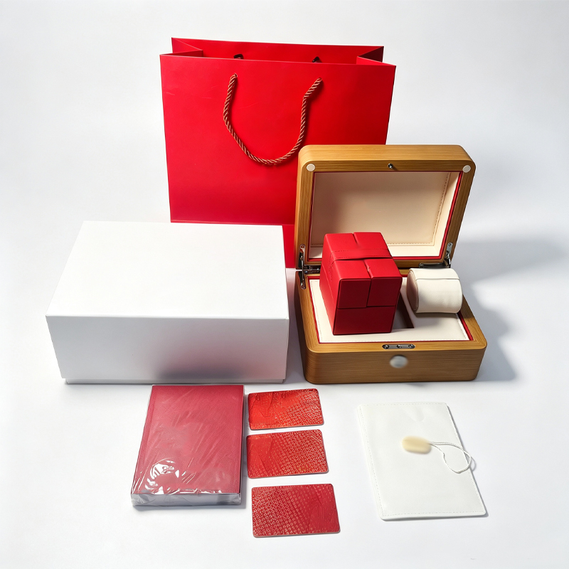 Luxury Bamboo Watch Gift Box Full Set | Premium Watch 