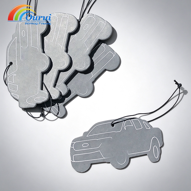 Custom Shaped Car Air Fresheners | Custom Printed Paper Car Hanging Air Freshener