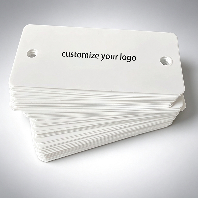 Custom Car Key Warning Hang Tags | Button Battery Safety Warning Tags